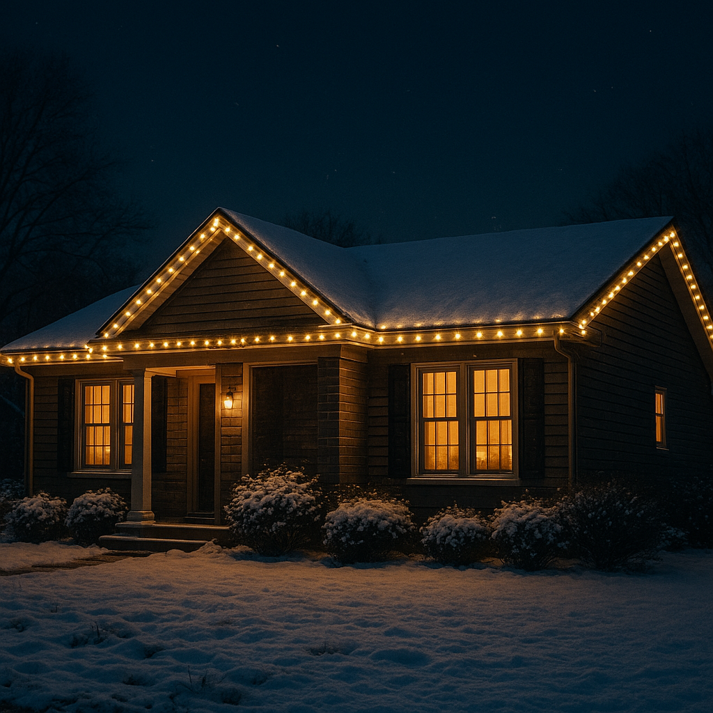 Christmas Lights Installed