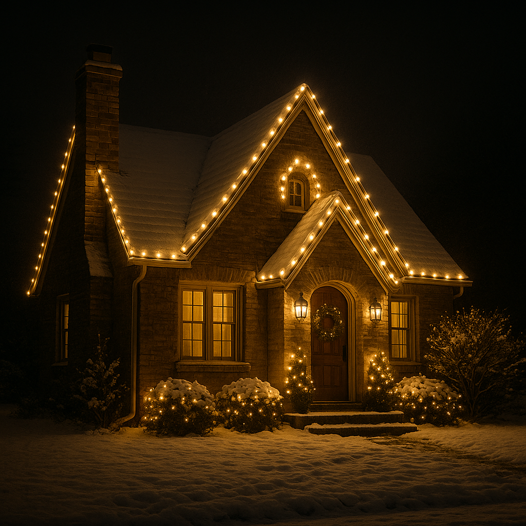 Christmas Lights Installed